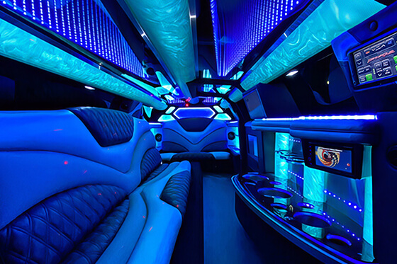 luxurious limo